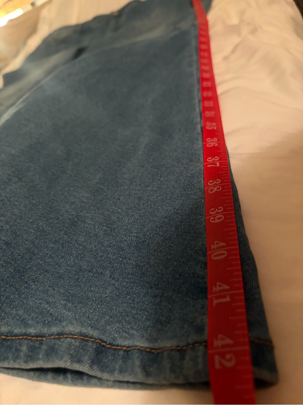 NWOT ELOQUII Denim Bell Bottom Jeans Size 18 Wide Leg Retro Flare ⭐ - Picture 10 of 12